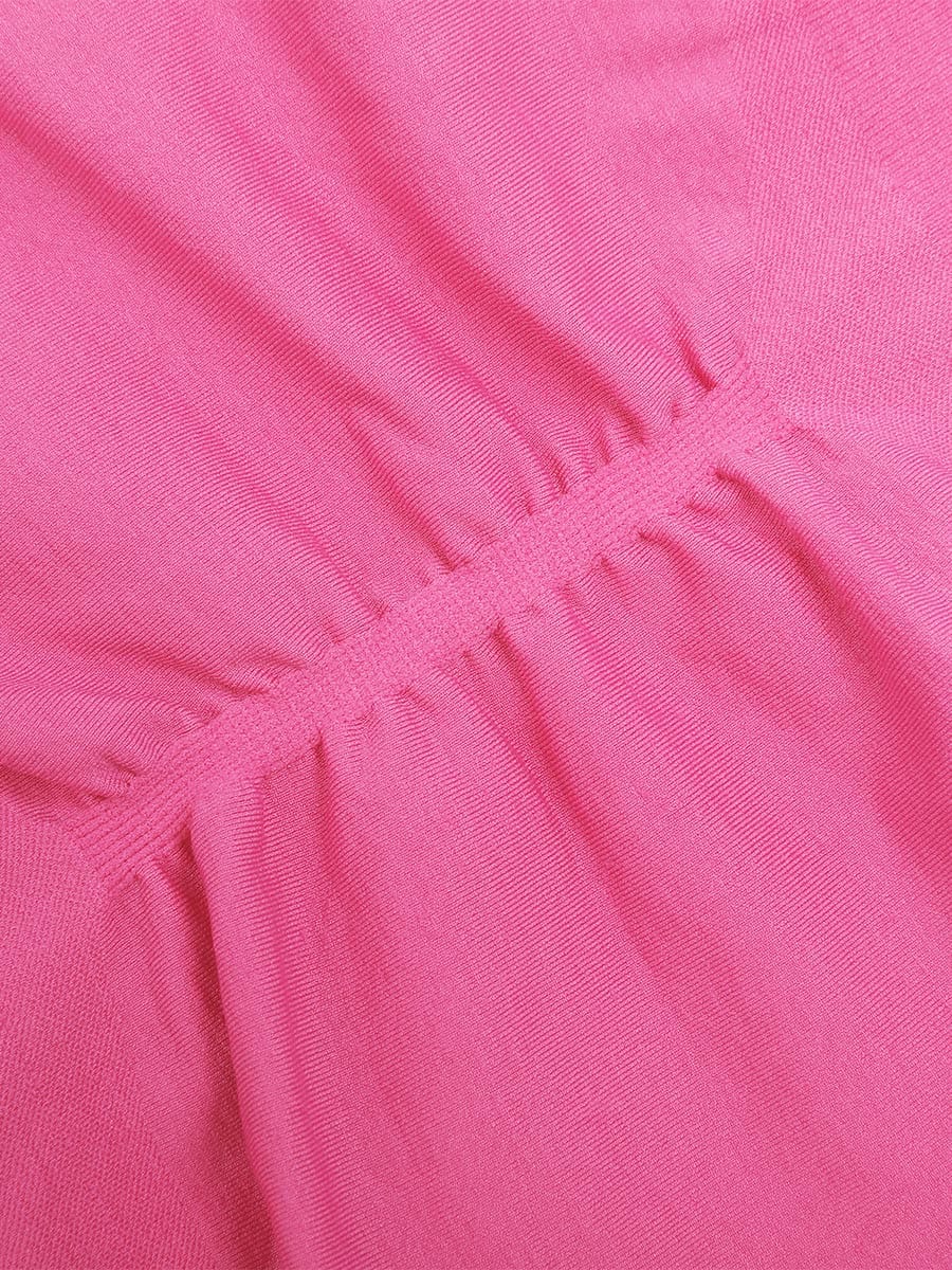 Seamless Mid-Waist Tummy Control Briefs with Antibacterial Peach-Lift