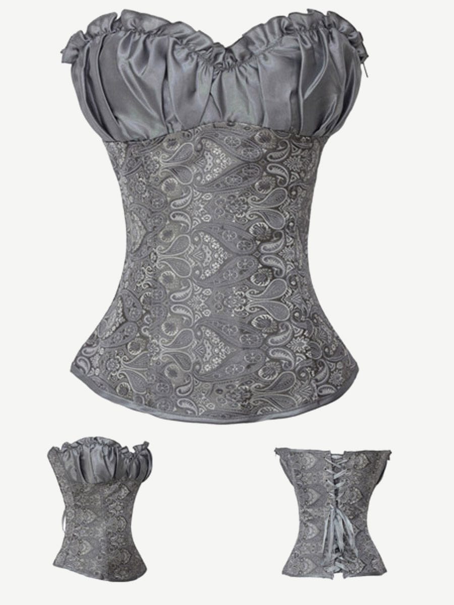 Sultry Strapless Shaping Corset for a Dazzling Party Look