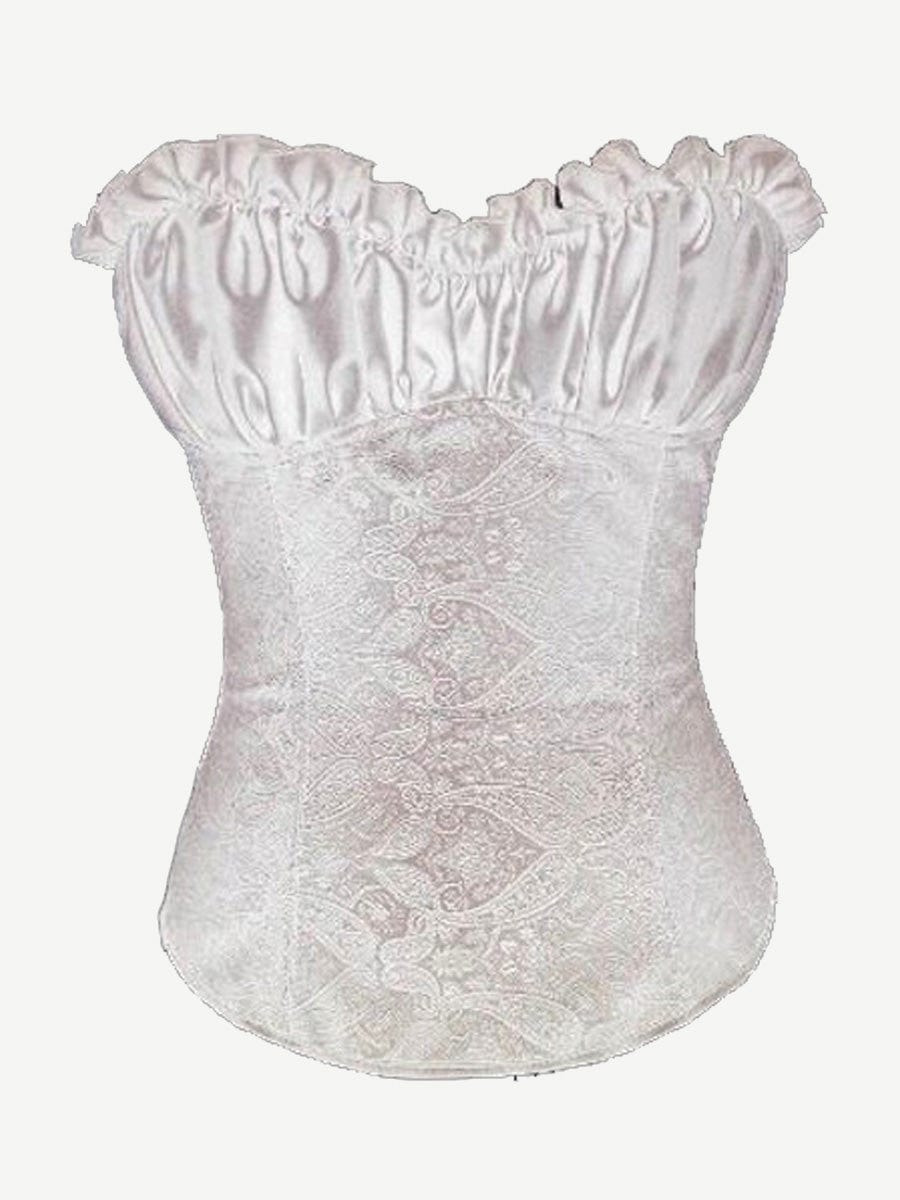 Sultry Strapless Shaping Corset for a Dazzling Party Look