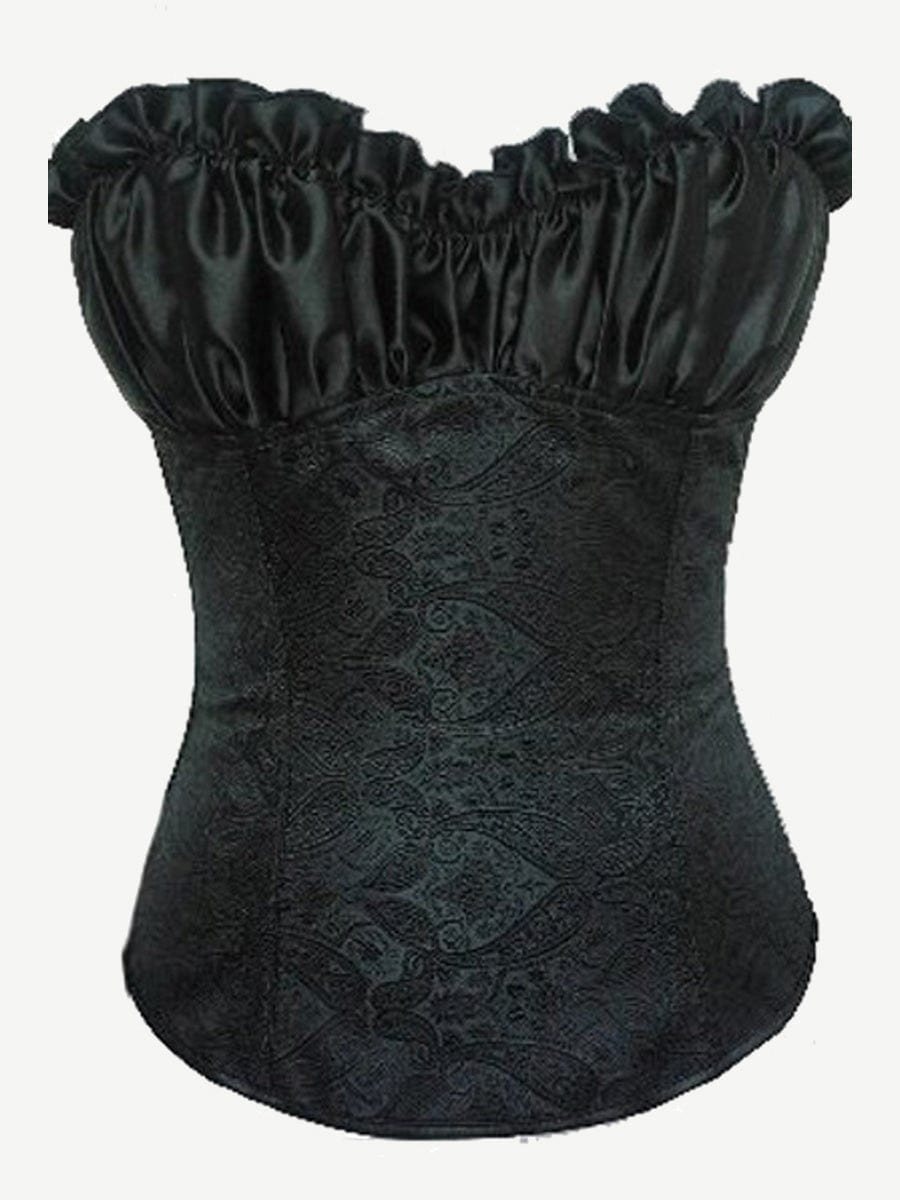 Sultry Strapless Shaping Corset for a Dazzling Party Look
