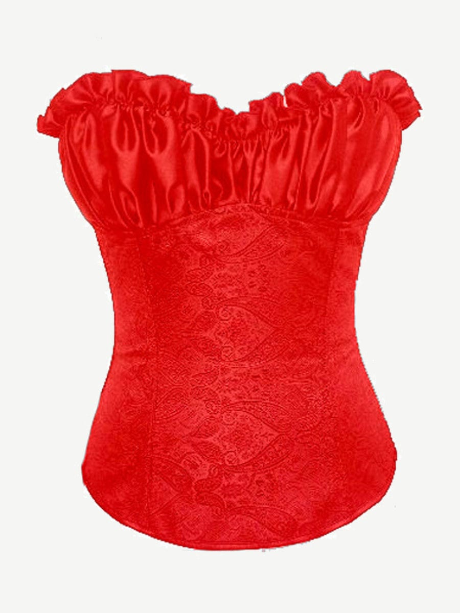 Sultry Strapless Shaping Corset for a Dazzling Party Look