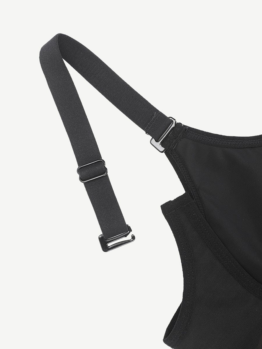 Breathable Latex Tummy Control Shapewear with Open Bust Design