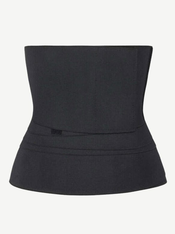 Sculpt & Tone Black Latex Tummy Wrap Compression Band
