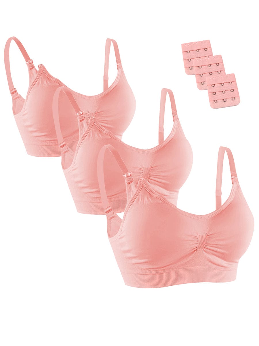 Ultimate Comfort 3-Pack Seamless Nursing Bras