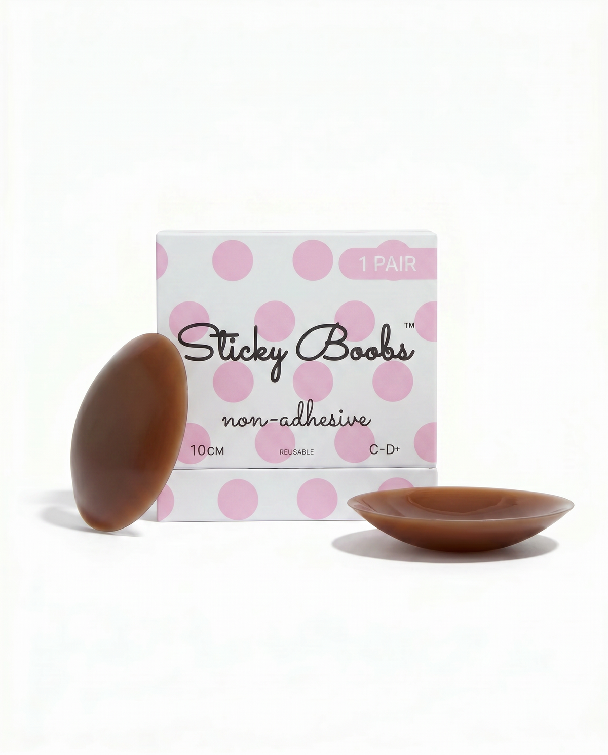 Sticky Boobs Non-Adhesive Silicone Nipple Covers – Reusable, No Glue