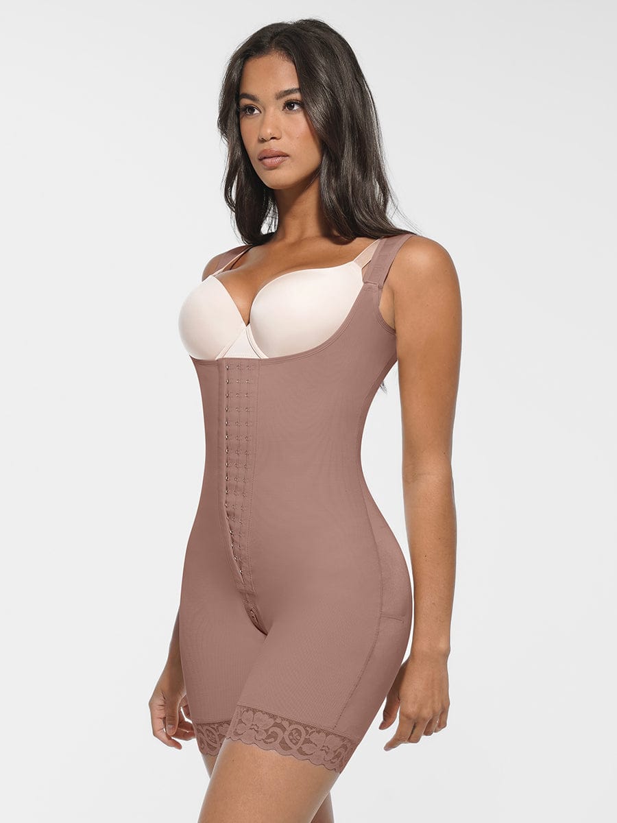 Ultimate Bust Lift & Body Sculpting Shapewear with Cross-Back Design