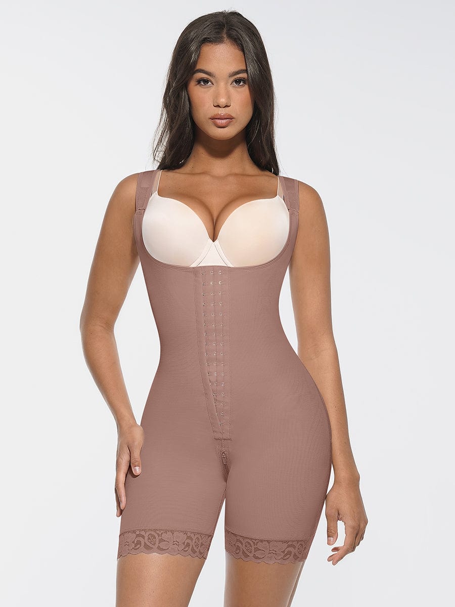 Ultimate Bust Lift & Body Sculpting Shapewear with Cross-Back Design