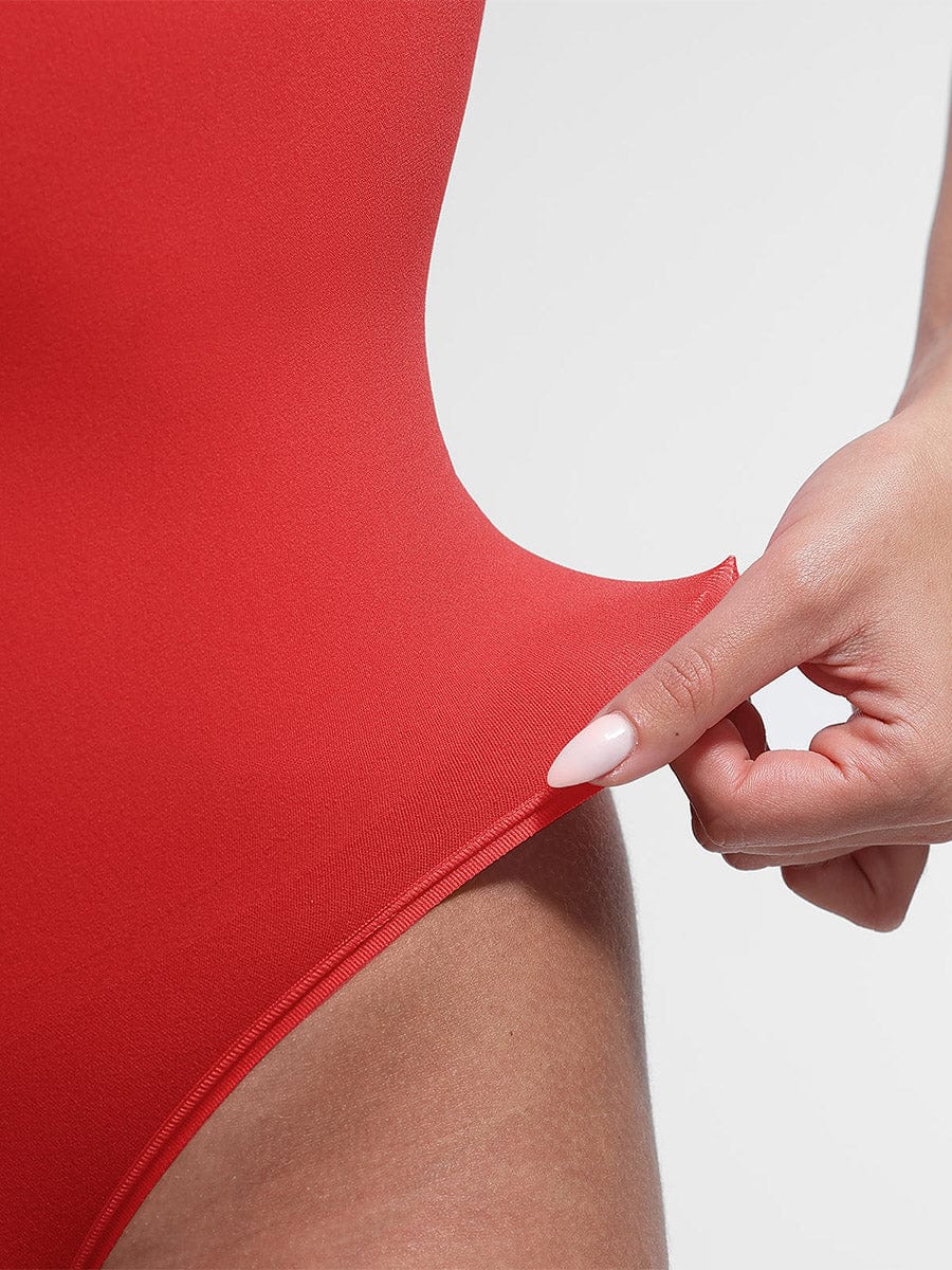 Curve-Defining Thong Bodysuit with Bust Support & Tummy Control