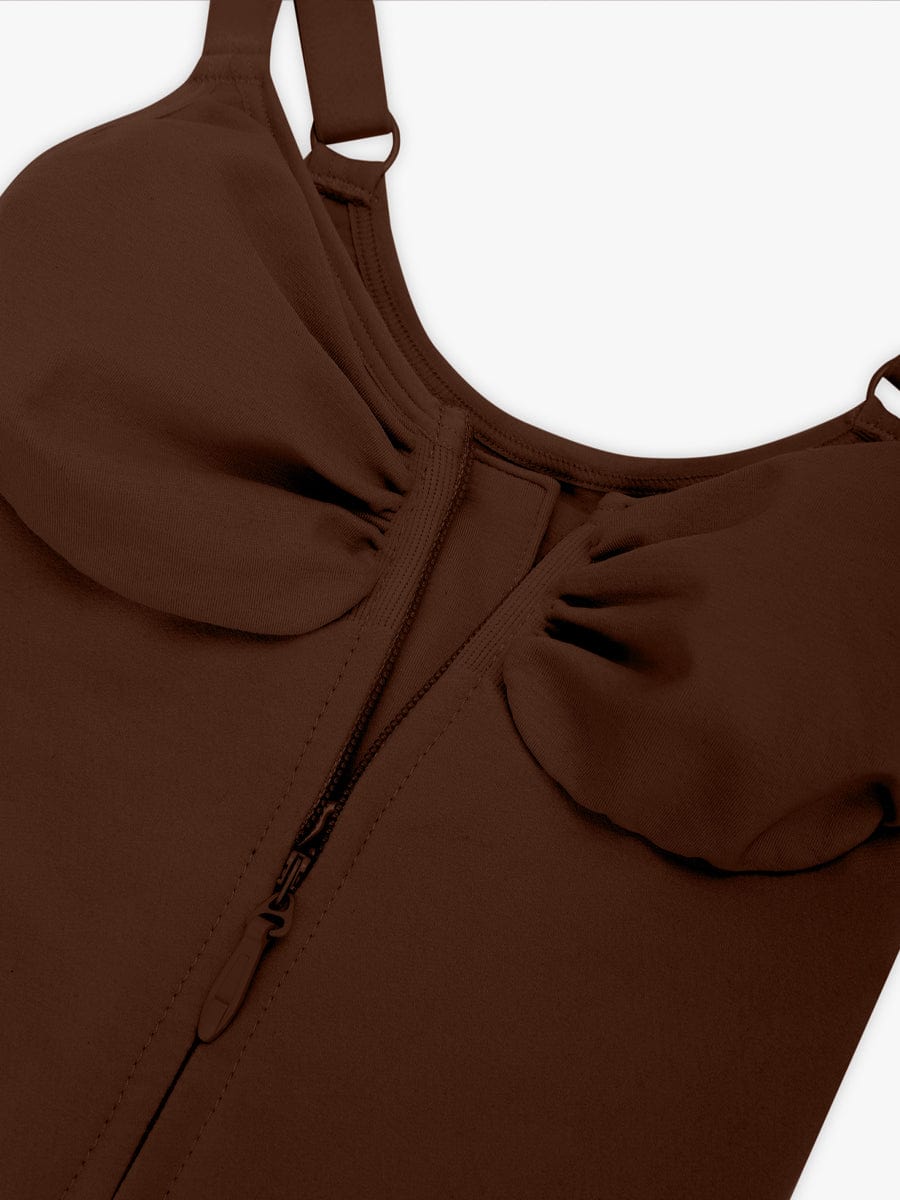 Seamless Plunge Bodysuit - Enhance Your Curves with Hidden Clips