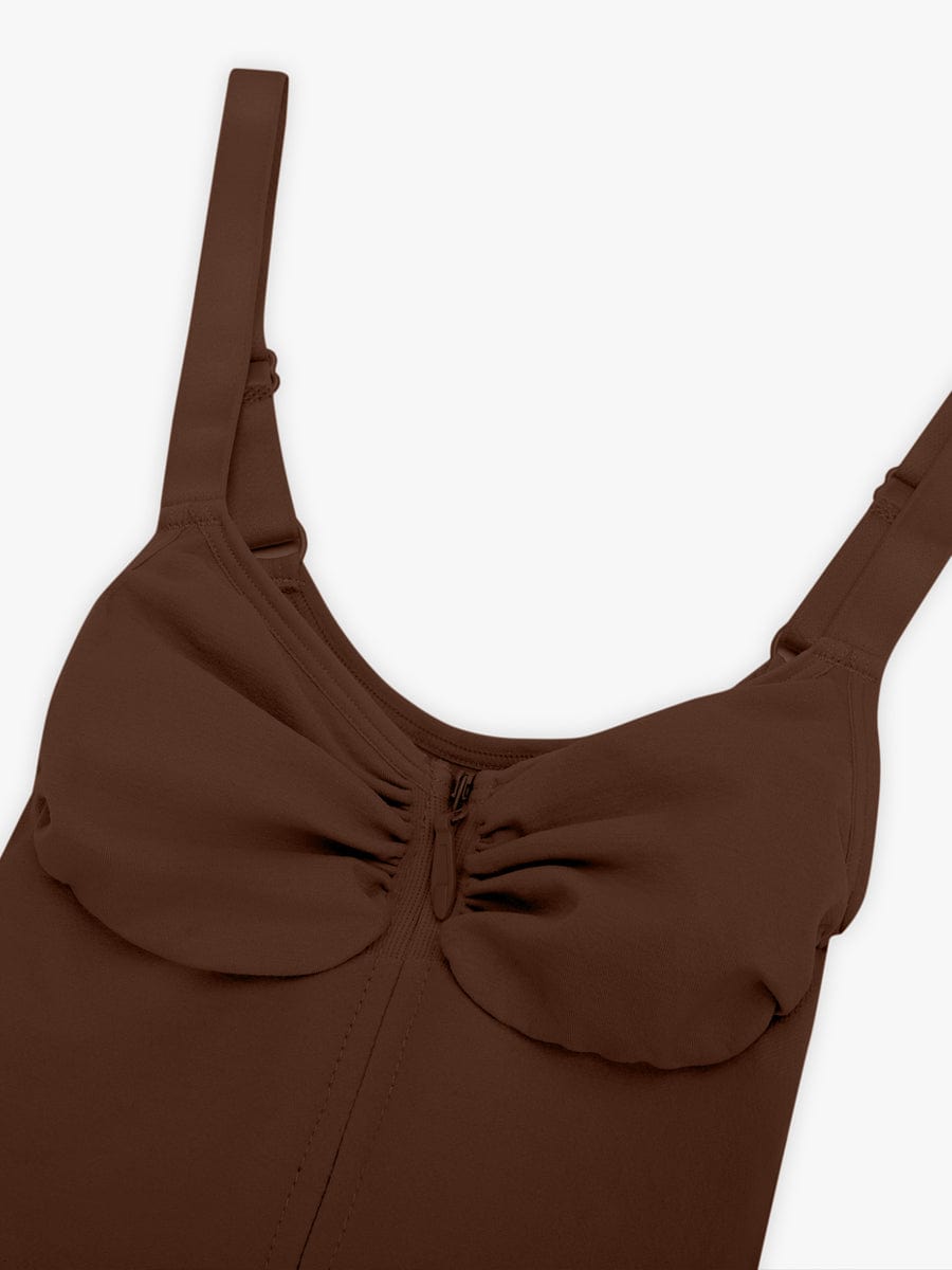 Seamless Plunge Bodysuit - Enhance Your Curves with Hidden Clips