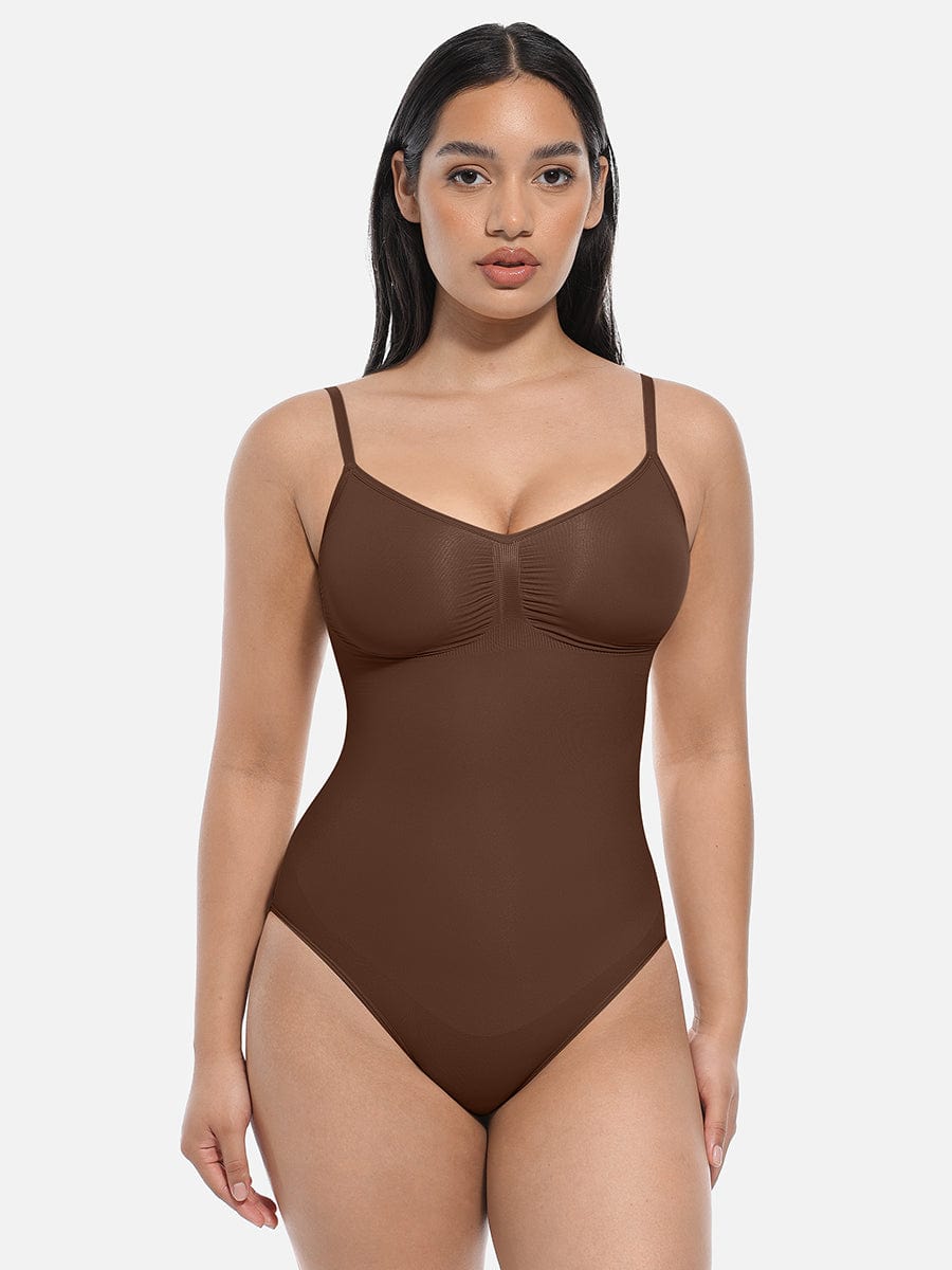 Seamless Body-Sculpting Shapewear Briefs with Tummy Control