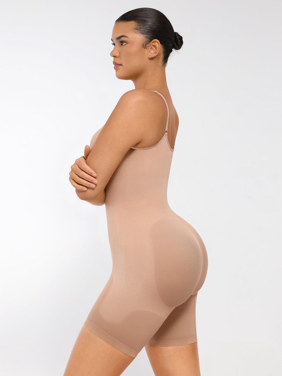 Sleek Mid-Thigh Butt Lifter Full Body Shaper