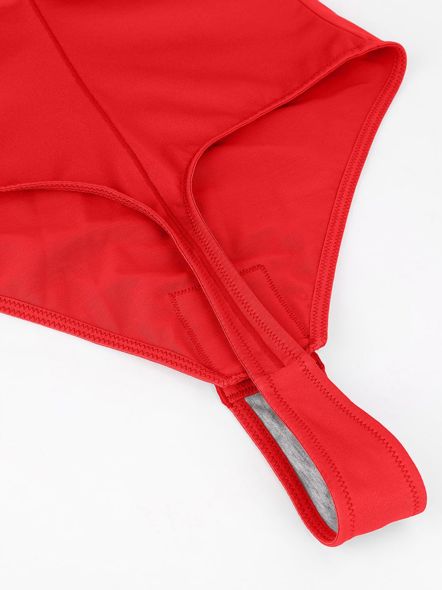 Elegant Strapless Underwire Shaping Bodysuit Thong