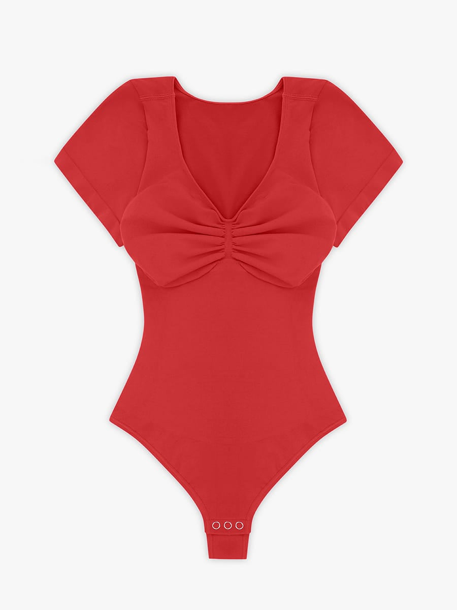 Curve-Defining Thong Bodysuit with Bust Support & Tummy Control