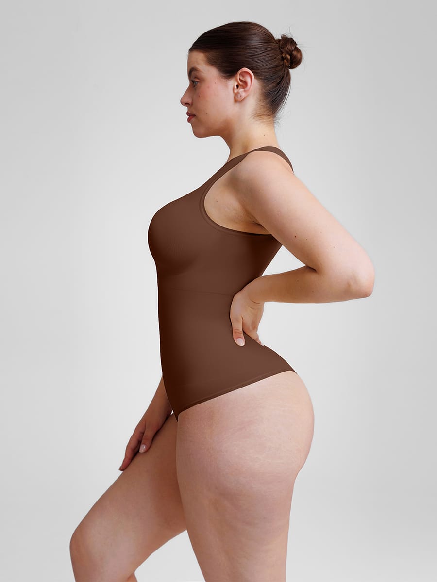 Eco-Friendly Seamless Thong Bodysuit - Ultimate Comfort & Control