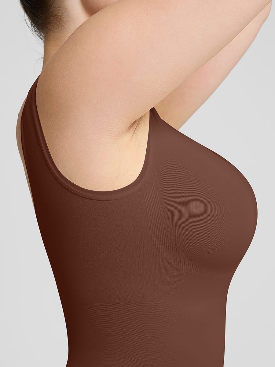 Eco-Chic Seamless Jumpsuit Shapewear for Everyday Elegance