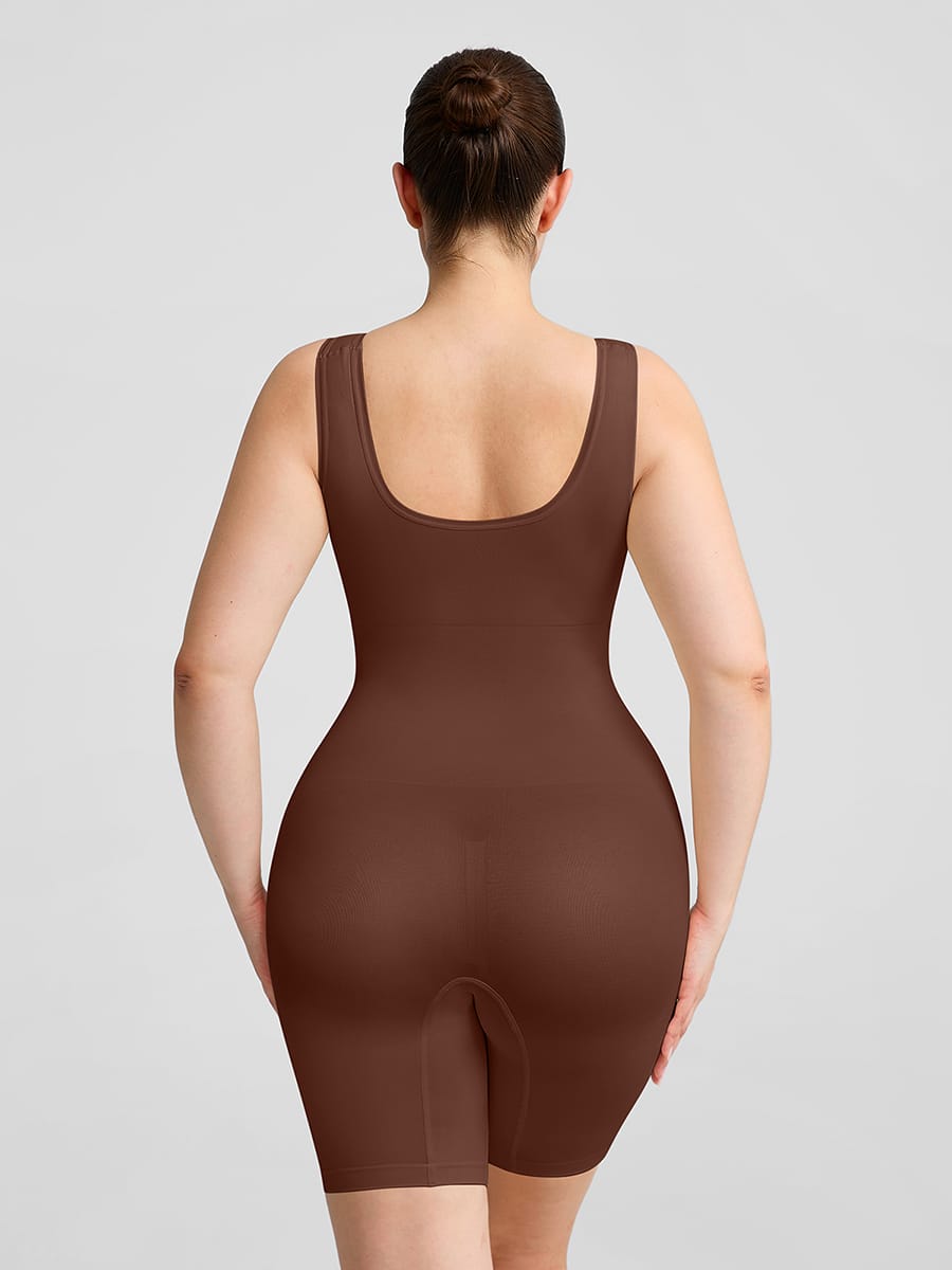Eco-Chic Seamless Jumpsuit Shapewear for Everyday Elegance