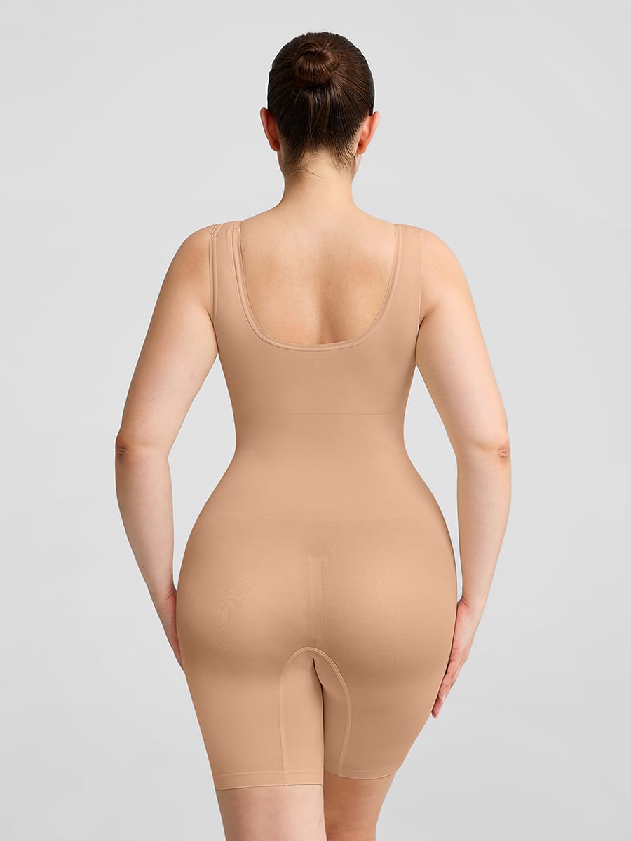 Eco-Chic Seamless Jumpsuit Shapewear for Everyday Elegance