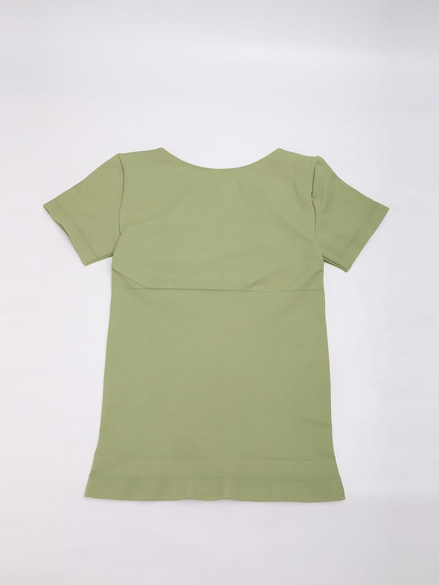 Seamless Bust-Support Cami with Tummy Control