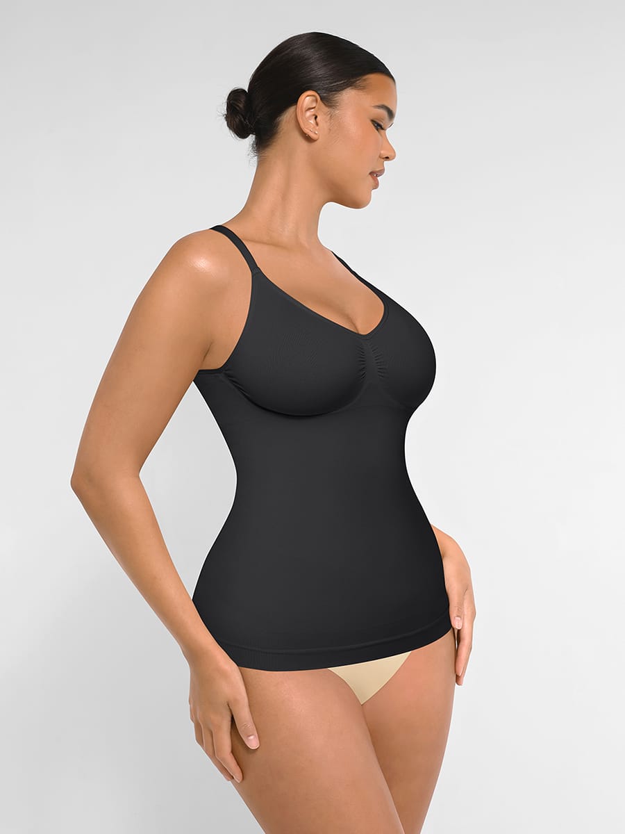 Seamless Bust-Lifting Control Tank Top - Sculpt & Support
