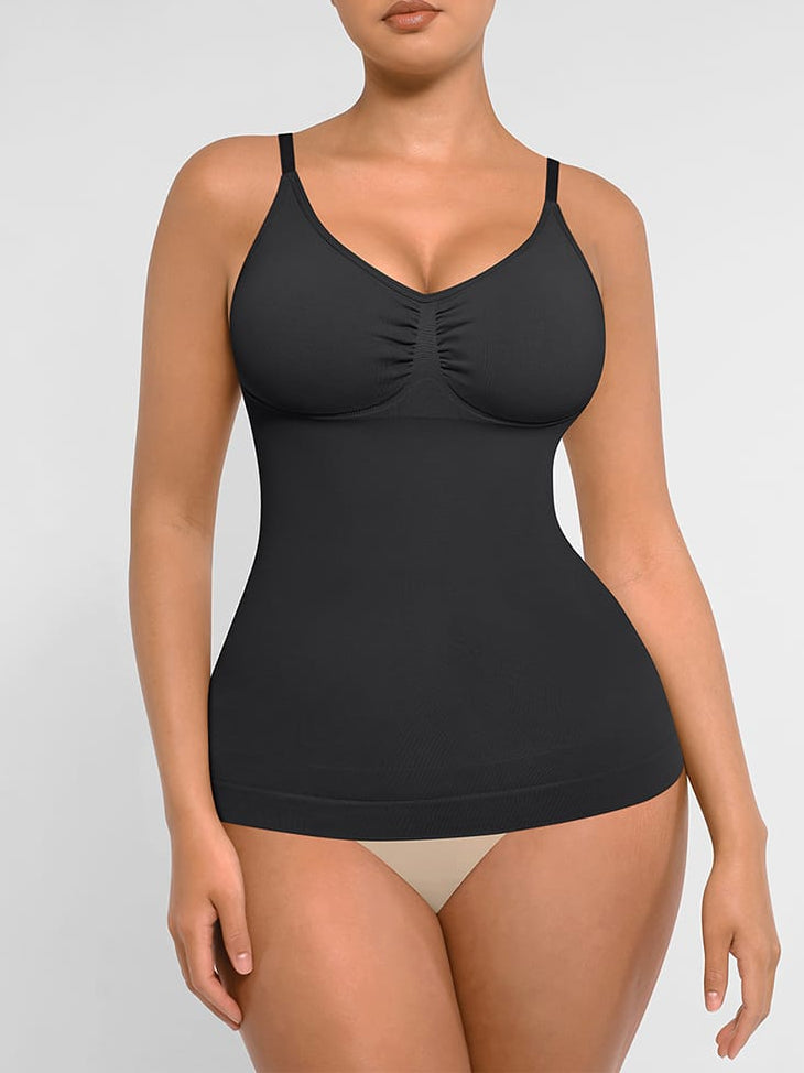 Seamless Bust-Lifting Control Tank Top - Sculpt & Support