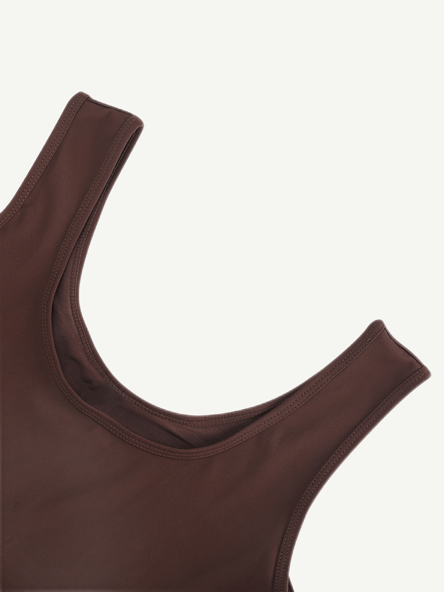 Sculpting Tank Thong Bodysuit - Breathable All-Day Confidence