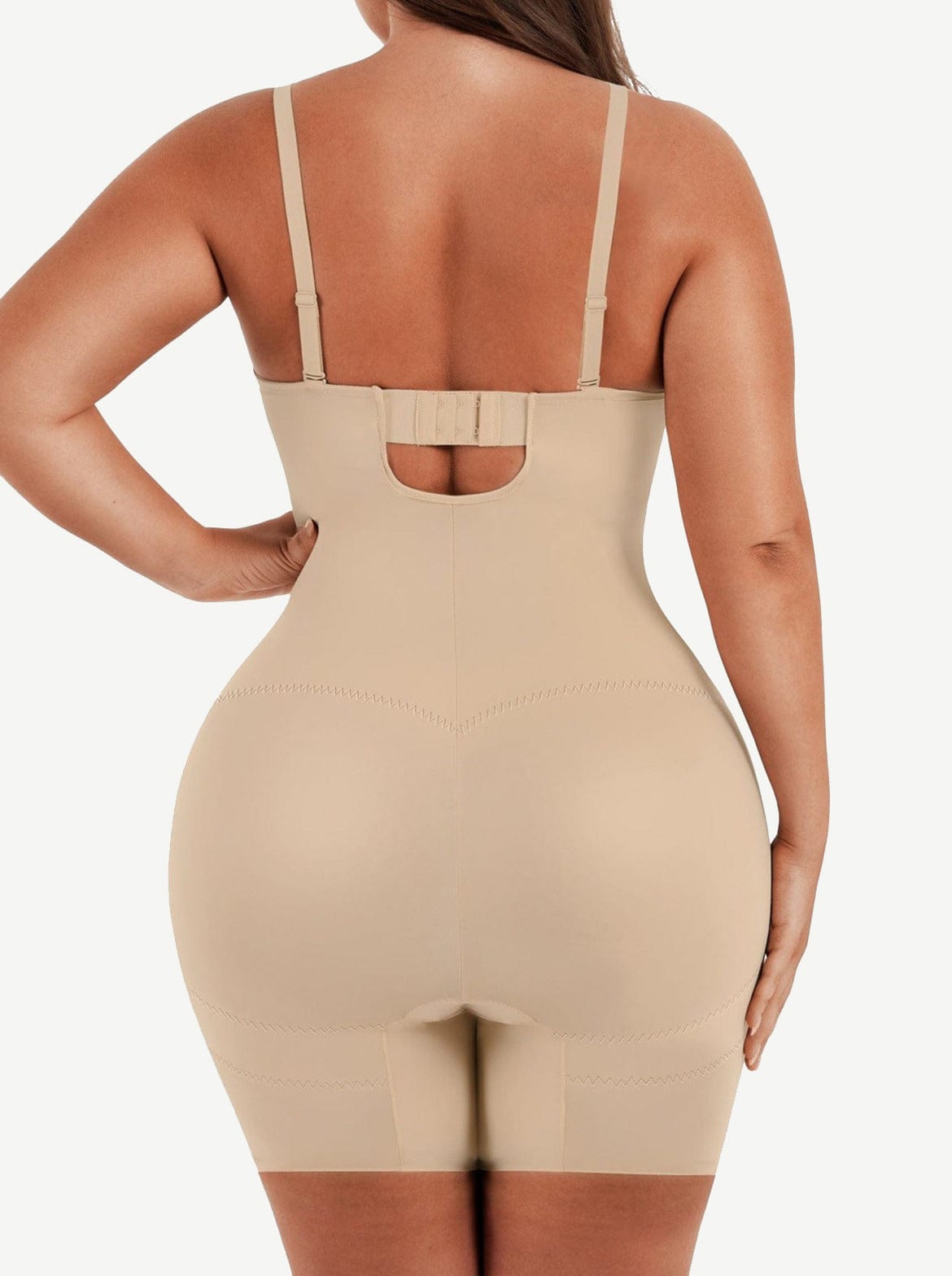 Ultimate Back Smoothing Strapless Bodysuit with Underwire Cups