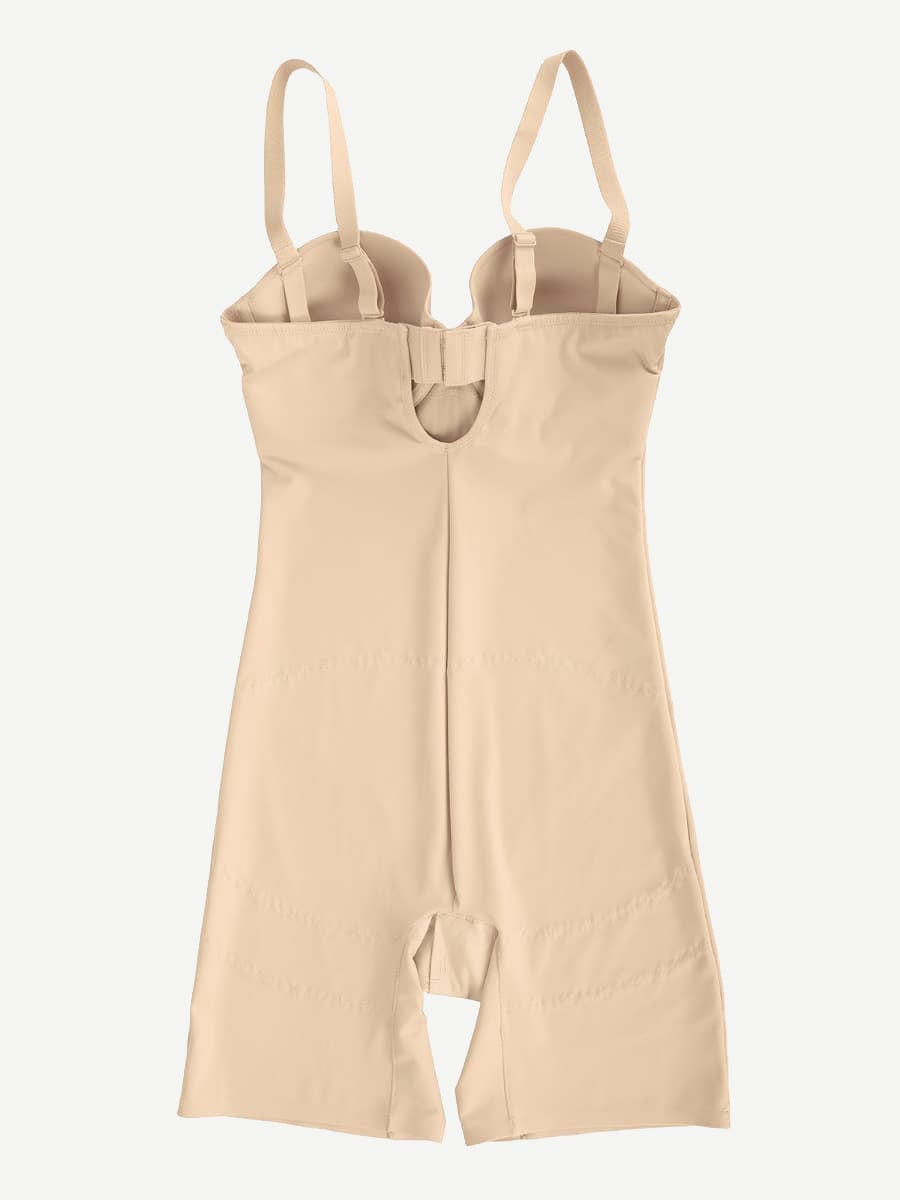 Ultimate Back Smoothing Strapless Bodysuit with Underwire Cups
