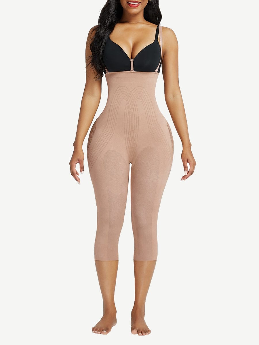 Black Plus Size Full Body Shaper for a Smooth Silhouette