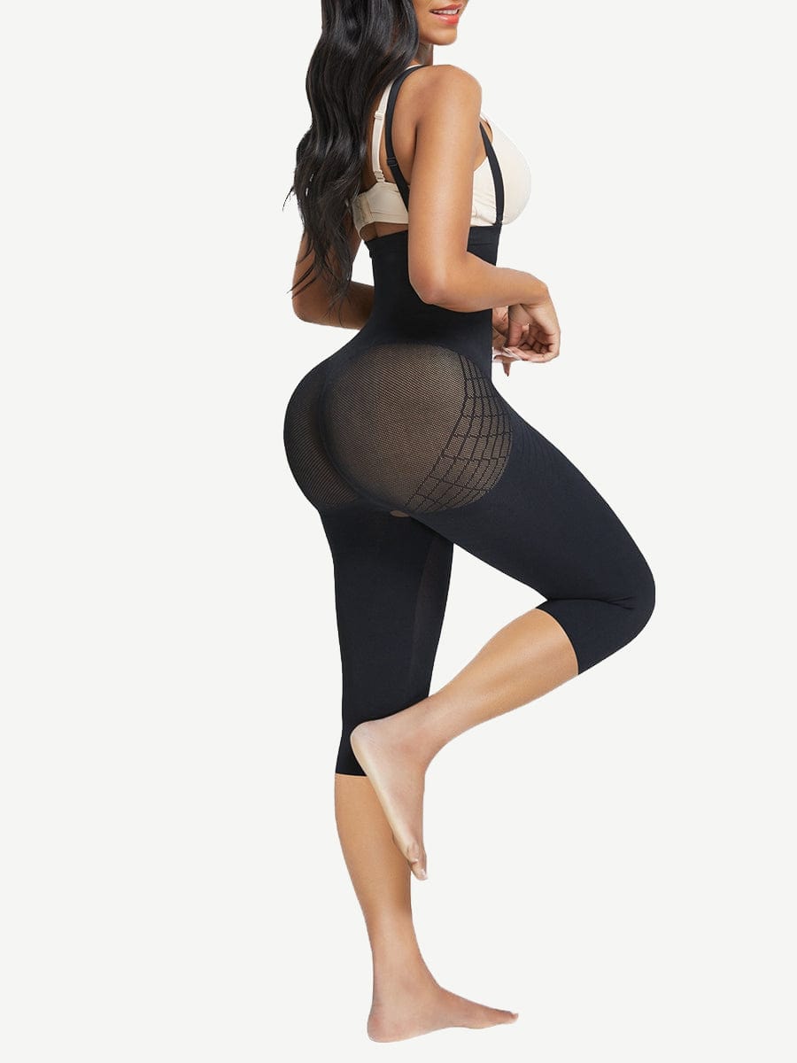 Black Plus Size Full Body Shaper for a Smooth Silhouette