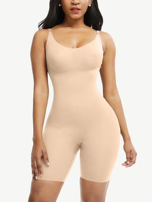 Ultra-Light Adjustable Body Shaper with Tummy Control