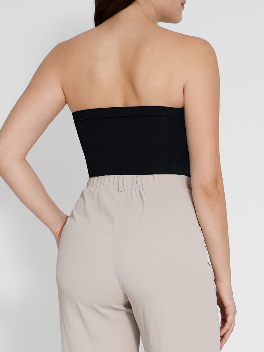 Eco-Friendly Thong Bodysuit with Removable Straps