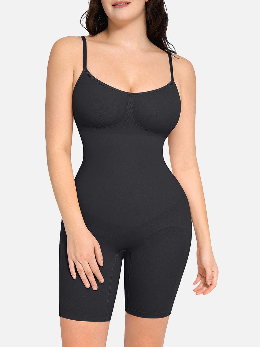 Sleek Mid-Thigh Butt Lifter Full Body Shaper