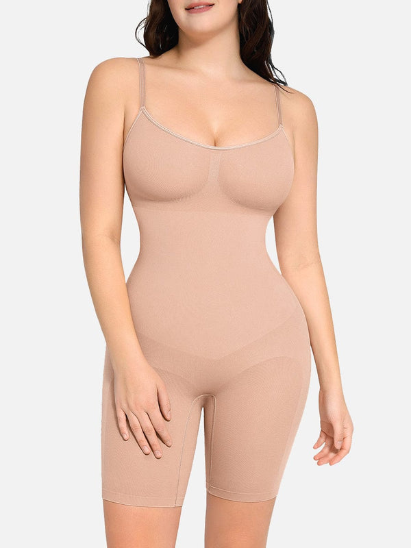 Sleek Mid-Thigh Butt Lifter Full Body Shaper