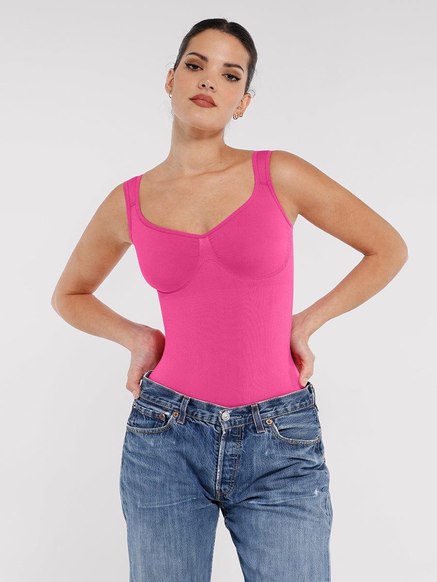 Sculpt & Support Seamless Bodysuit with Waist Control