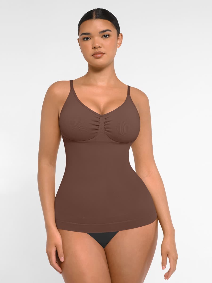 Seamless Bust-Lifting Control Tank Top - Sculpt & Support