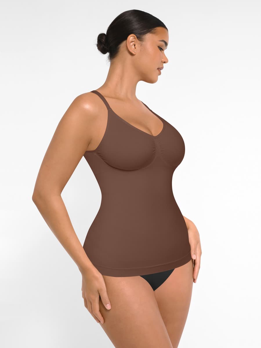 Seamless Bust-Lifting Control Tank Top - Sculpt & Support