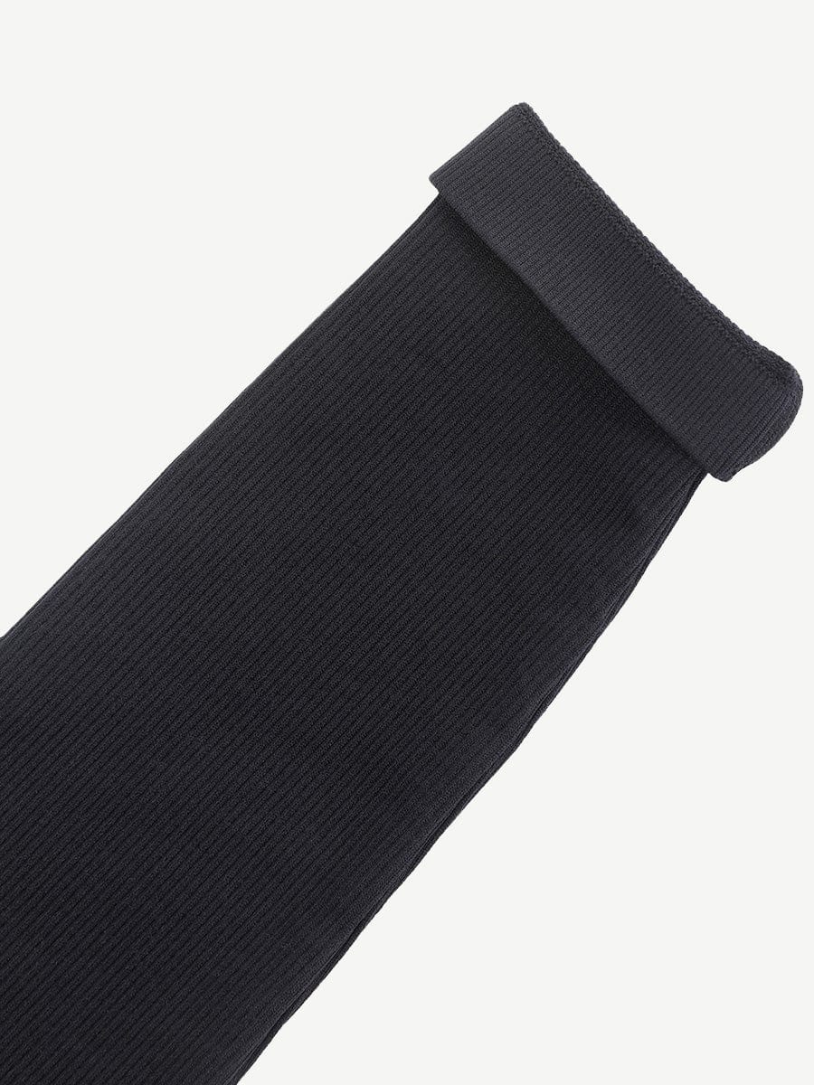 Eco-Chic Seamless Waist Trimming Long Sleeve Dress