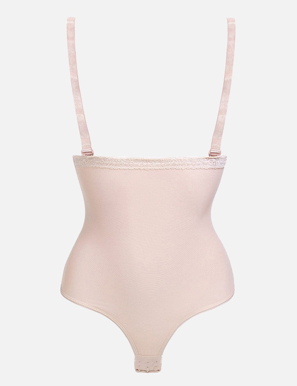 Nude Full Body Shaper with Adjustable Straps for a Flawless Silhouette