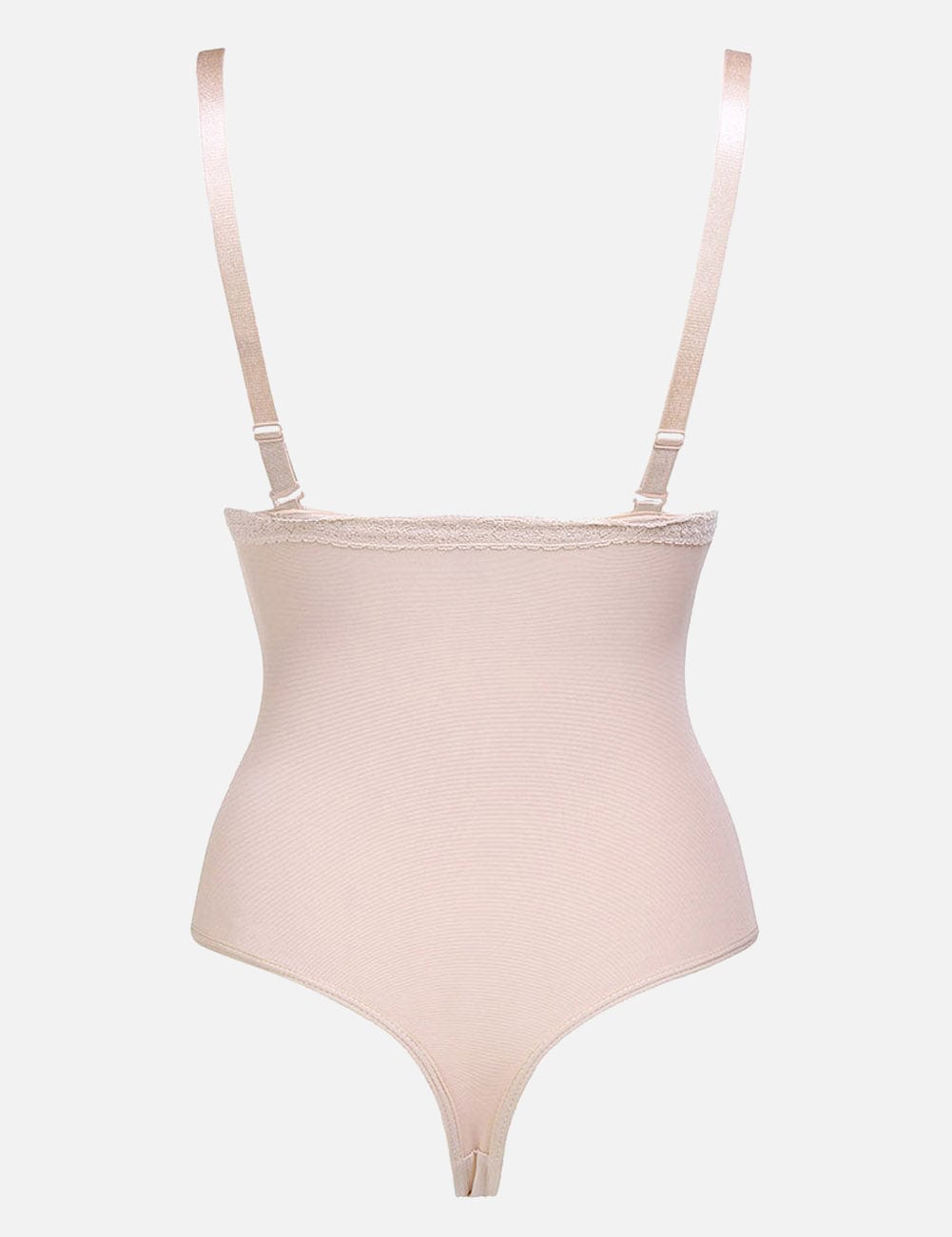 Nude Full Body Shaper with Adjustable Straps for a Flawless Silhouette