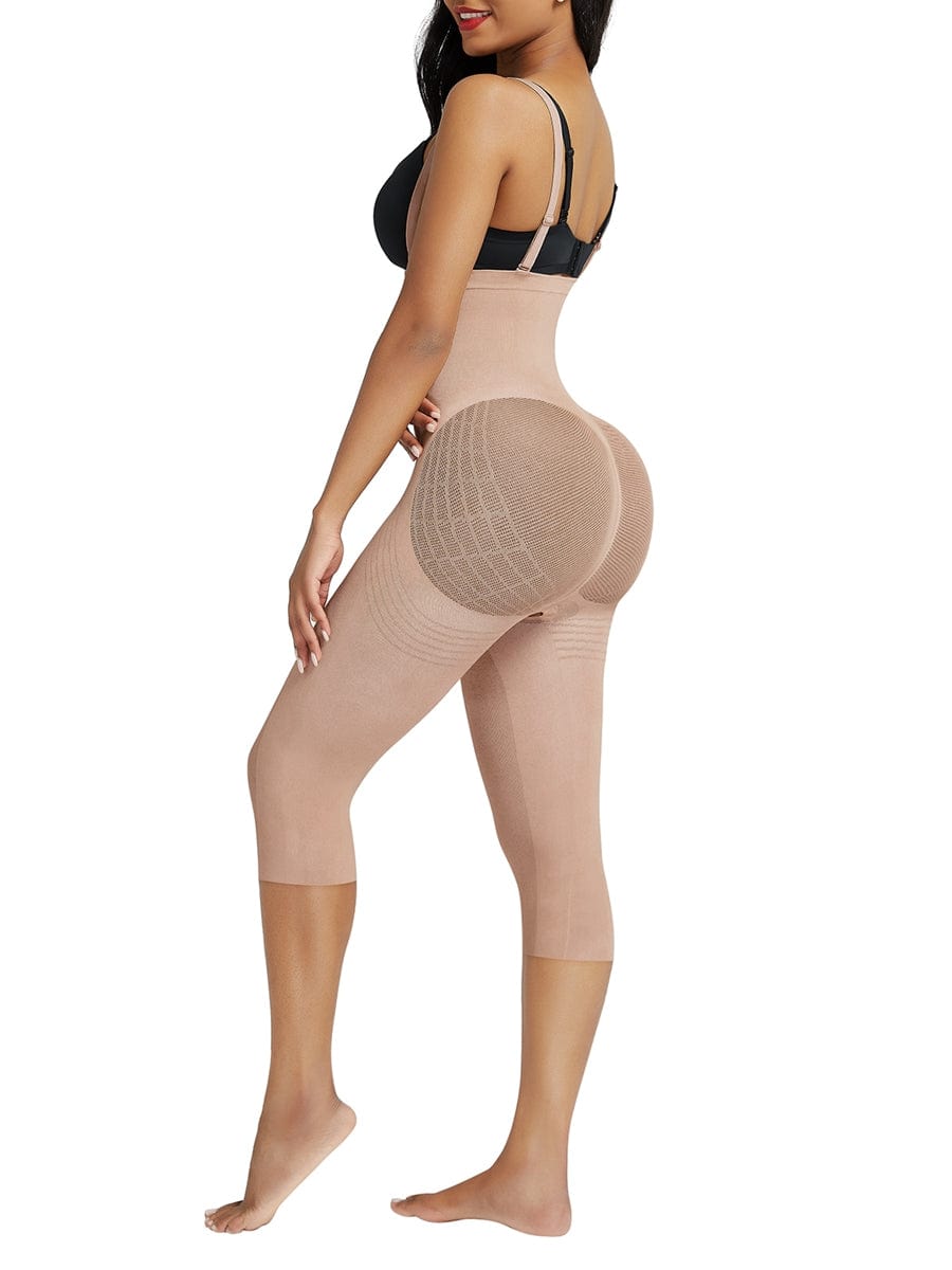Black Plus Size Full Body Shaper for a Smooth Silhouette
