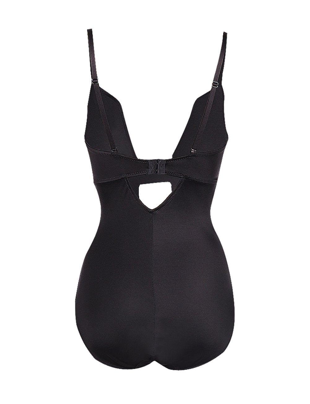 Sculpting Black Bodysuit for a Flawless Silhouette