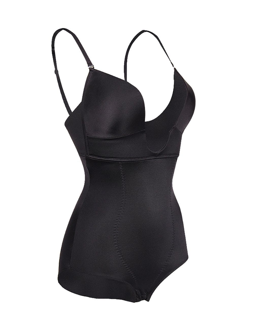 Sculpting Black Bodysuit for a Flawless Silhouette