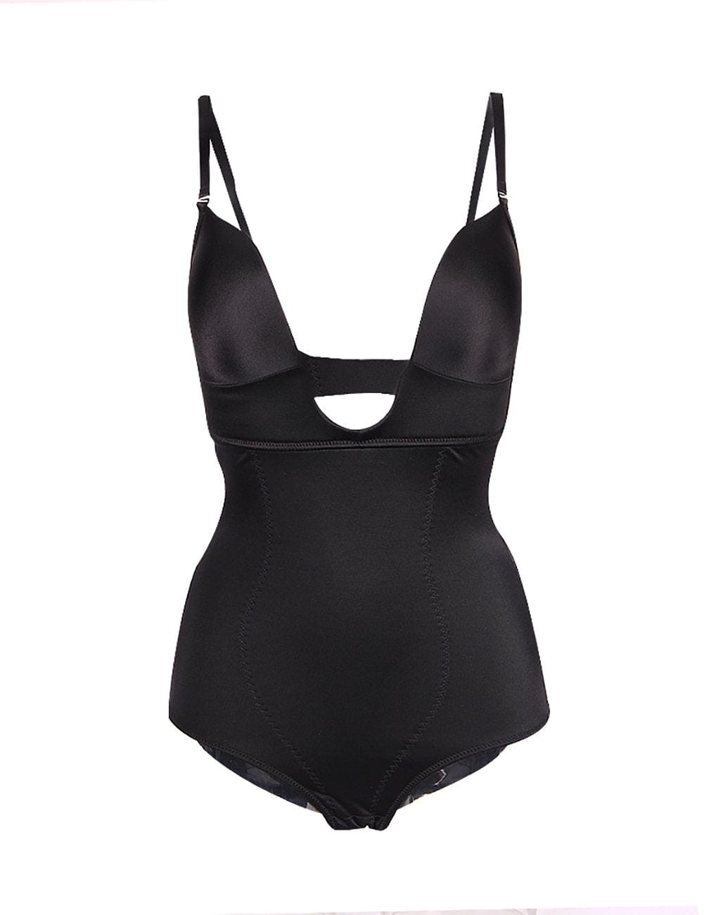 Sculpting Black Bodysuit for a Flawless Silhouette