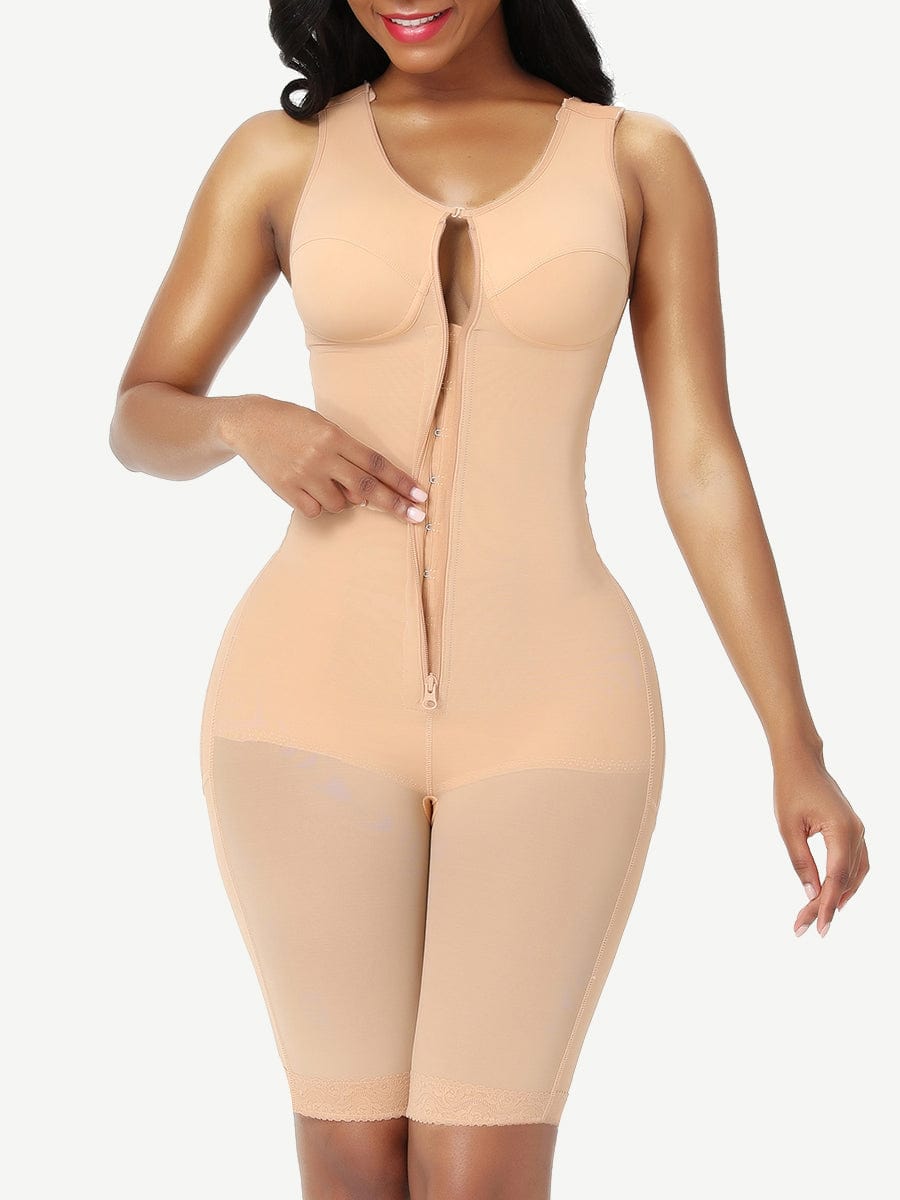 Post-Surgery Lace Body Shaper with Tummy Control
