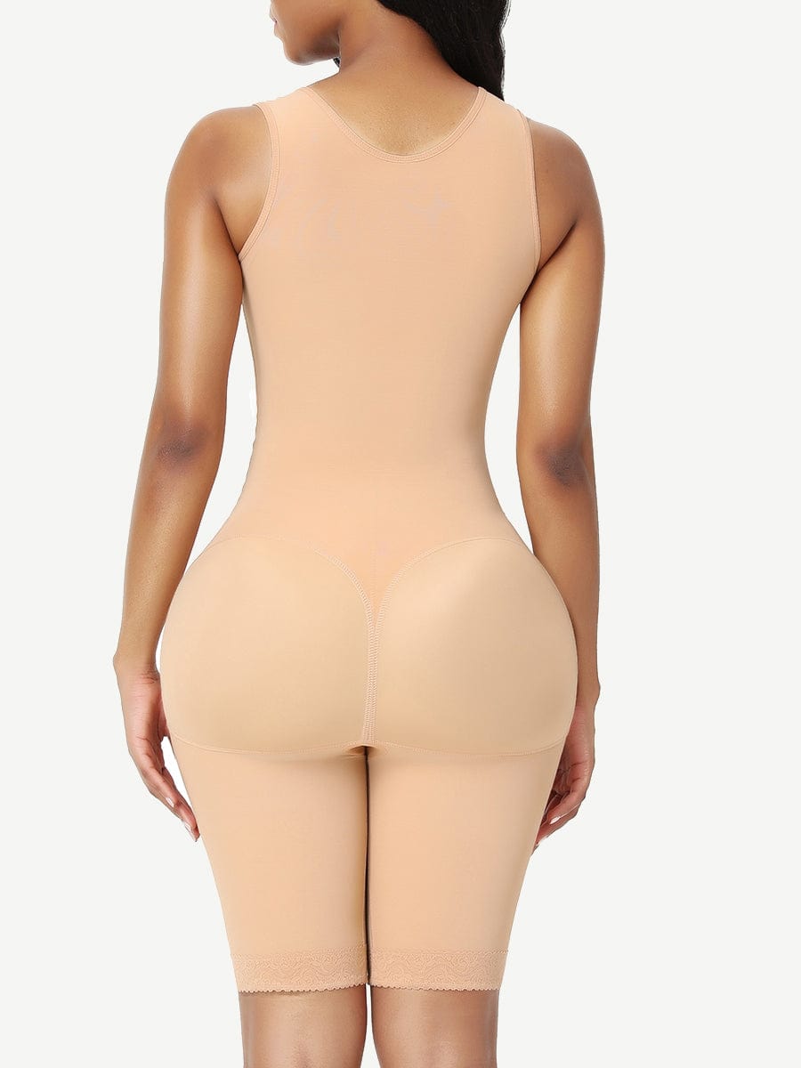 Post-Surgery Lace Body Shaper with Tummy Control