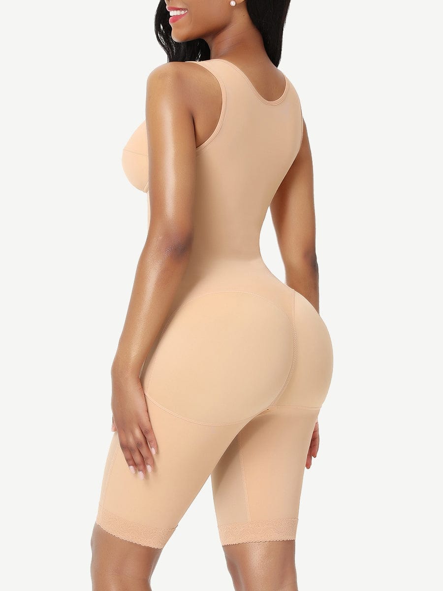Post-Surgery Lace Body Shaper with Tummy Control