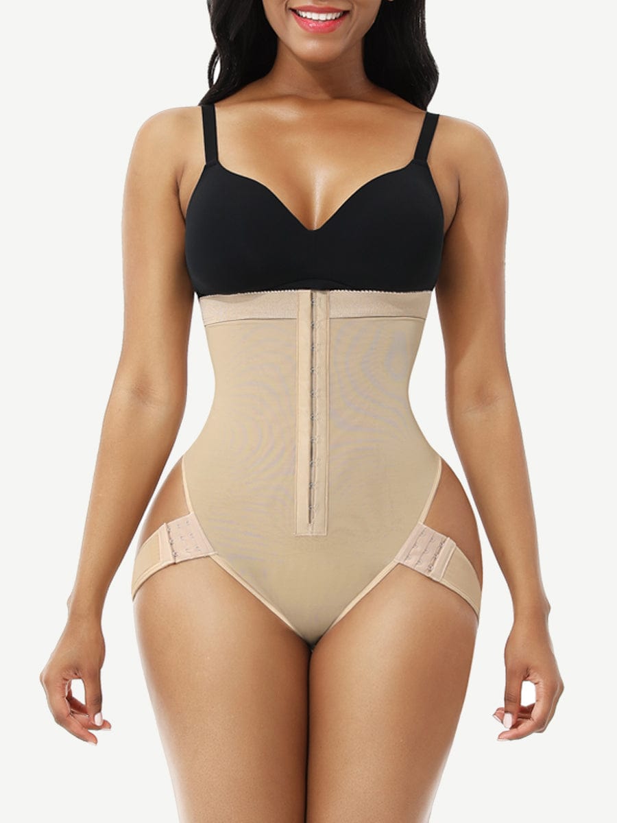 High Waist Butt-Lifting Thong with Side Straps - Perfect Shaping Shapewear