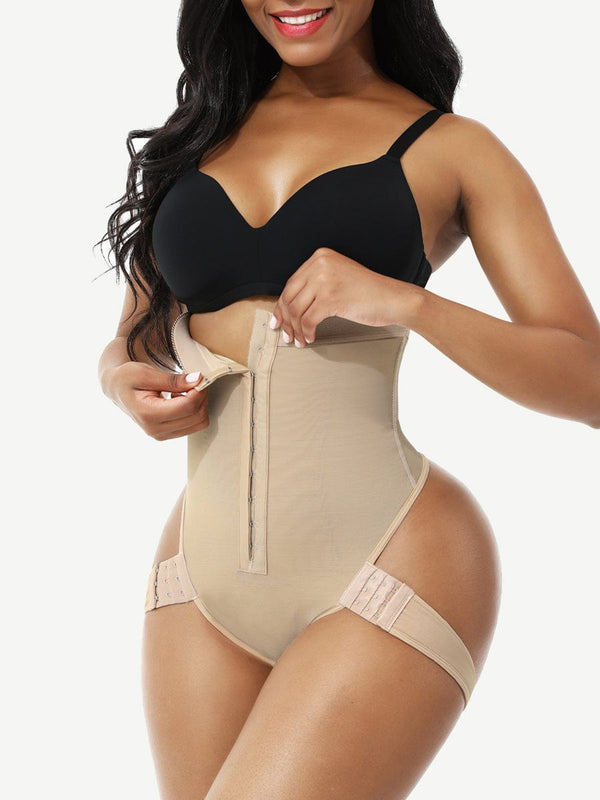 High Waist Butt-Lifting Thong with Side Straps - Perfect Shaping Shapewear