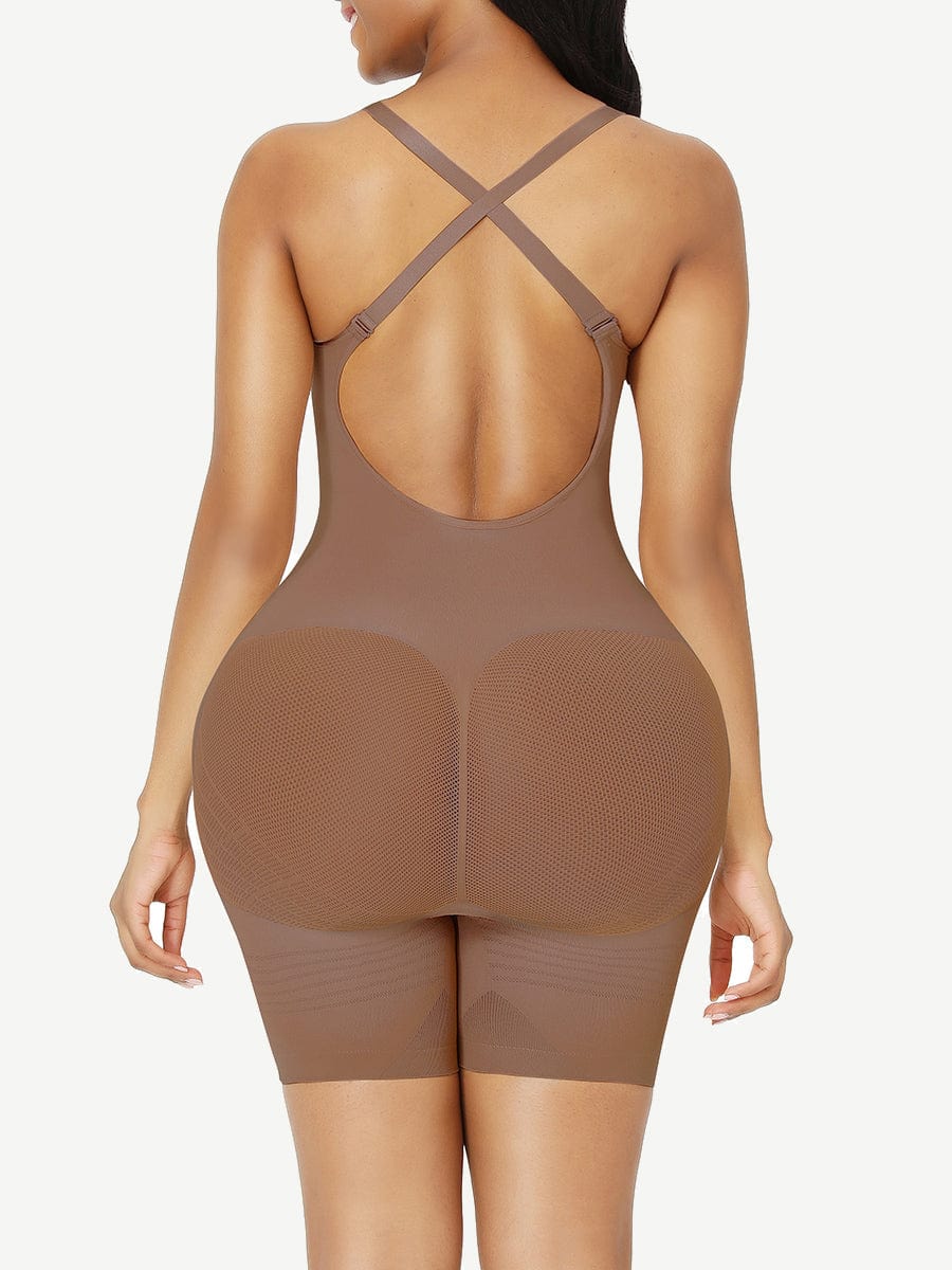 Sculpt Your Silhouette: Seamless Low Back Full Body Shapewear